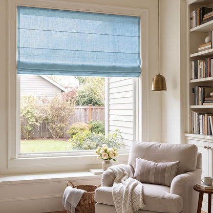 Cortinas opacas de lino Joydeco Flaxaline