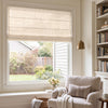Emery Linen Light Filtering Roman Shade
