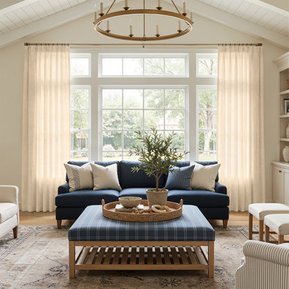 Emery Linen Light Filtering Curtain