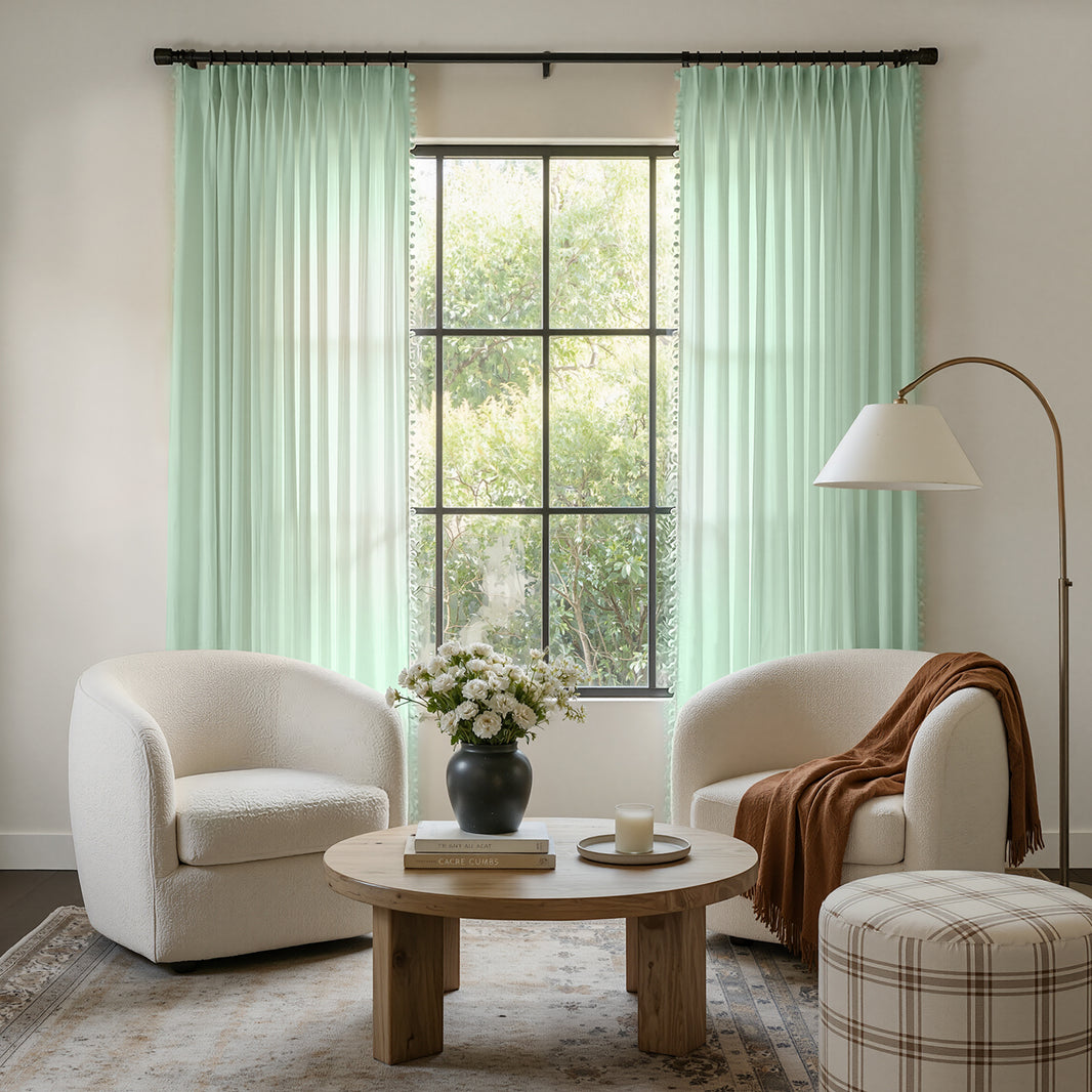 Cortinas bohemias personalizadas Joydeco 