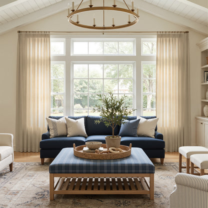 Emery Linen Light Filtering Curtain