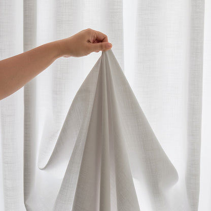 Grove Linen Blend Light Filtering Curtain