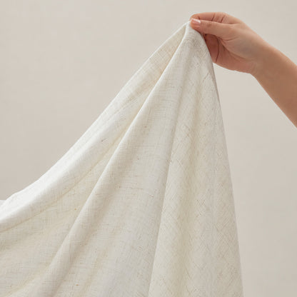 Petal Linen Blend Sheer Curtain