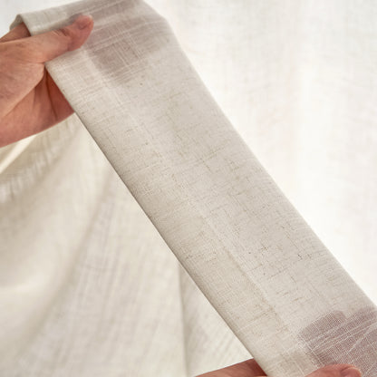 Mila Linen Light Filtering Curtain