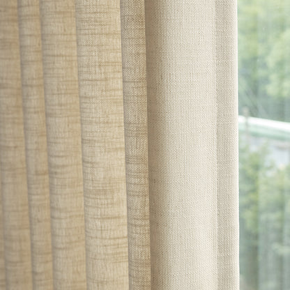 Cedar Linen Blend Light Filtering Curtain