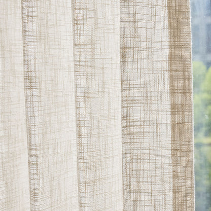 Mist Linen Blend Sheer Curtain