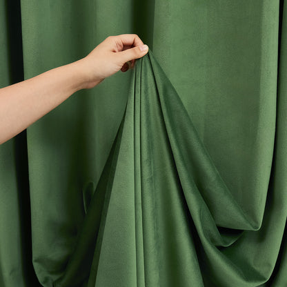 Plush Velvet Room Darkening Curtain