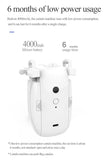 Wifi Curtain Robot Smart Home Roman Rod Electric Curtain Companion Automatic Curtain Opener with Voice Control, Timer, Temperature and Light Sensor, for Google Home, for Siri Shortcuts, - Joydeco