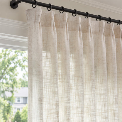 Mist Linen Blend Sheer Curtain