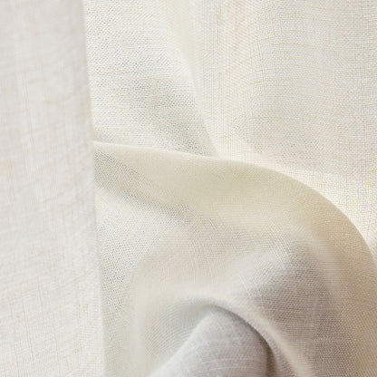 Hazel Linen Blend Sheer Curtain