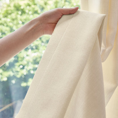 Cortinas opacas de lino Joydeco Flaxaline