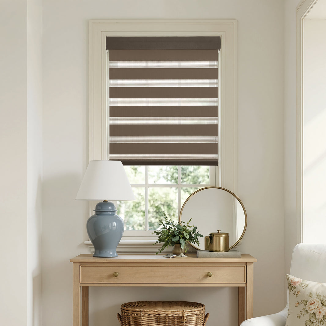 Marlow No-Drill Zebra Shade