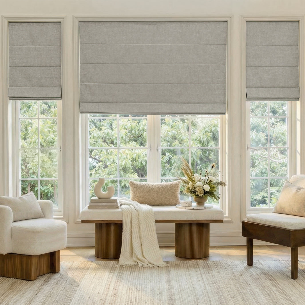Essential Blackout Custom Roman Shade