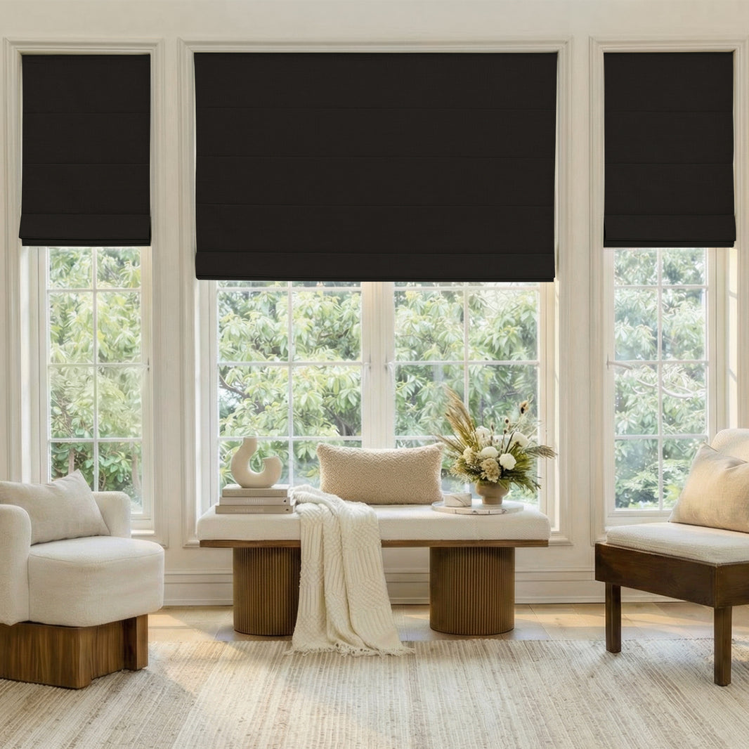 Essential Blackout Custom Roman Shade