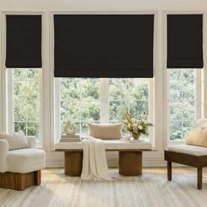 Essential Blackout Custom Roman Shade