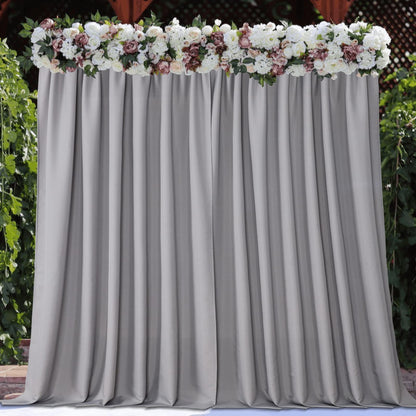 Joydeco Backdrop Curtains for Parties, Photography Backdrop Drapes for Wedding Decorations Birthday