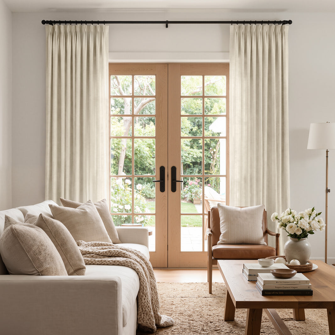 Callan Textured Linen Blend Curtain