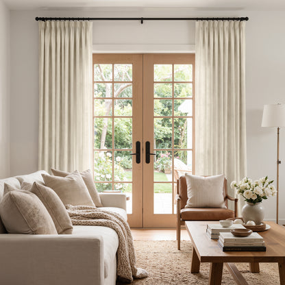 Callan Textured Linen Blend Curtain