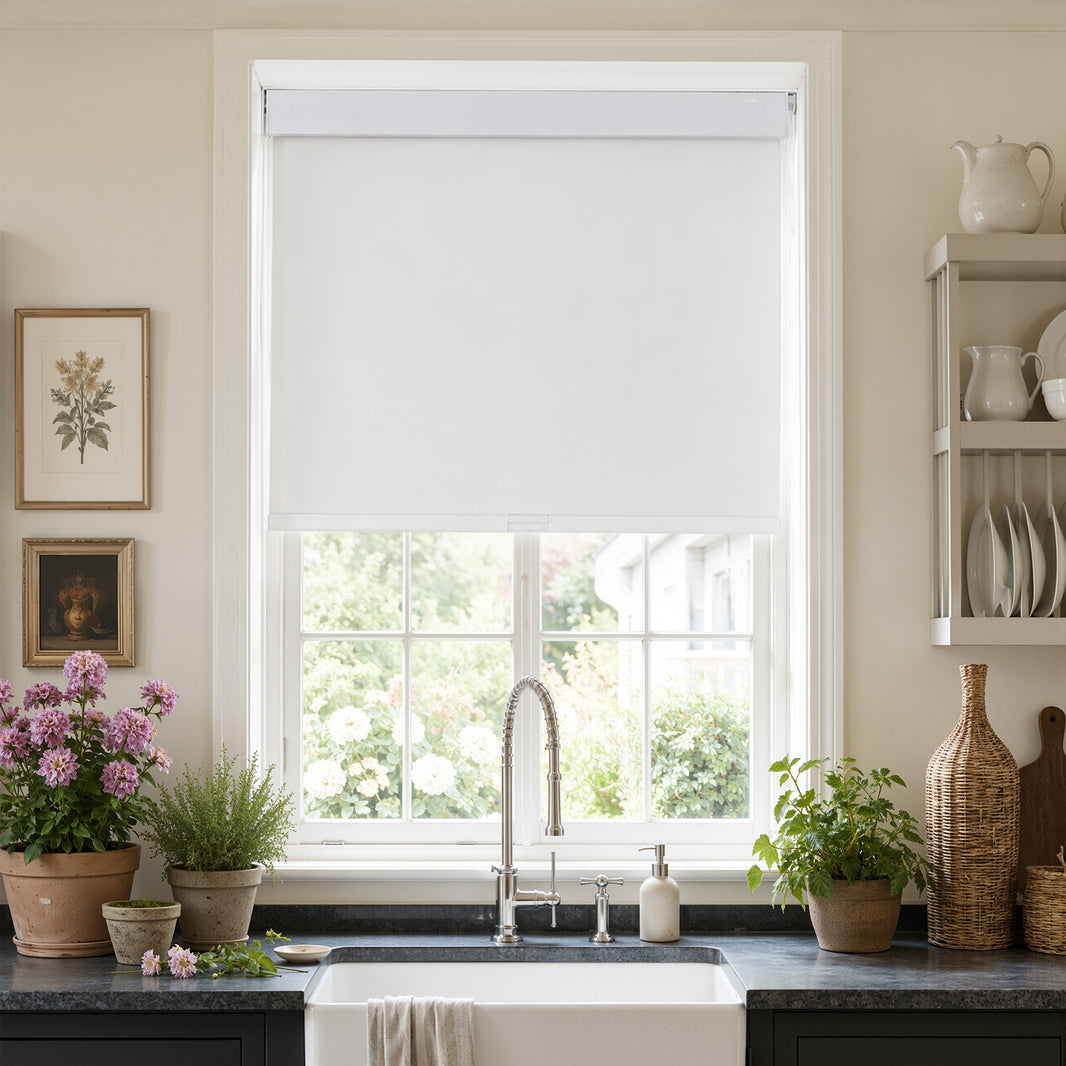 Sutton No-Drill Blackout Roller Shade