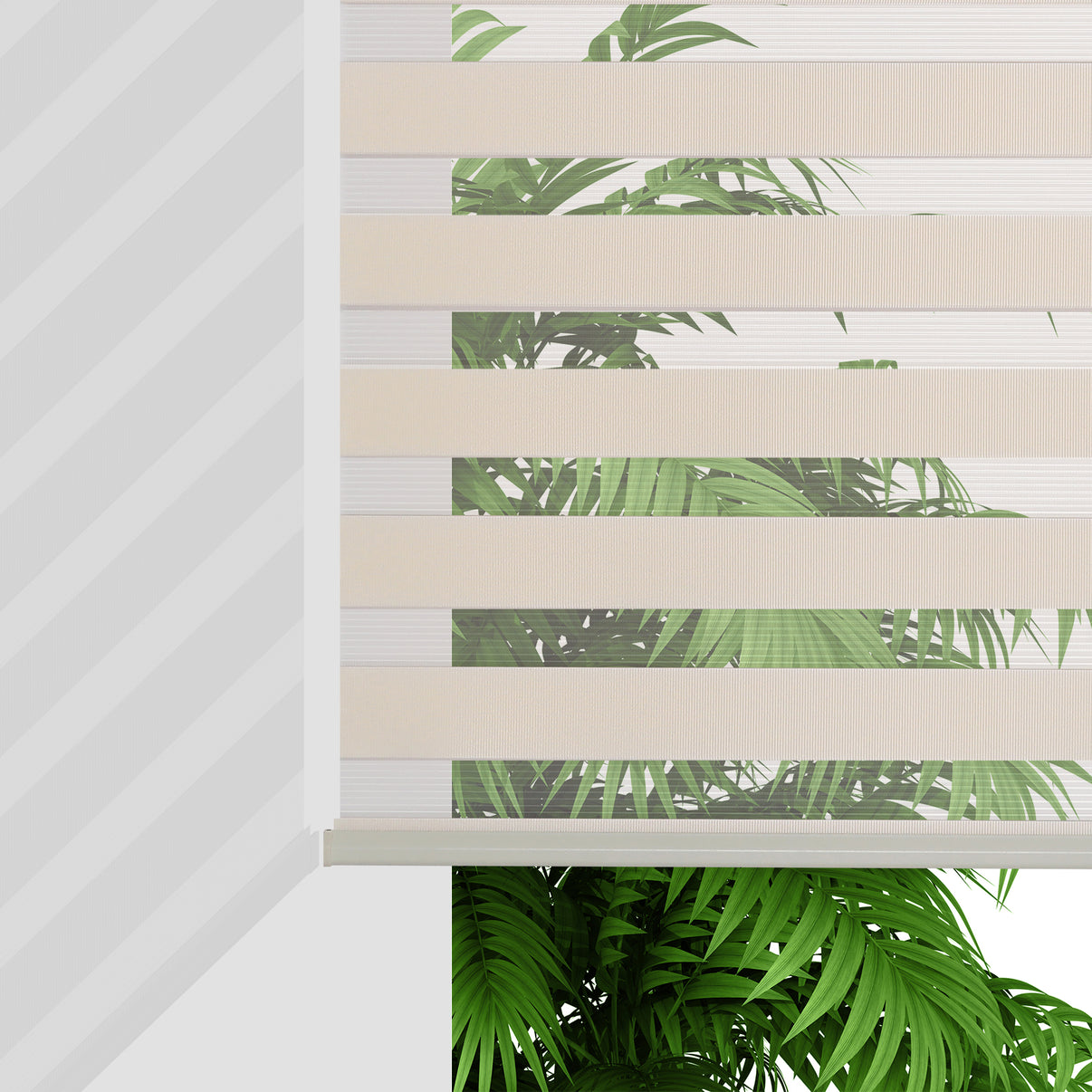 Free-Stop Zebra Blinds for Windows