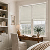 Haven Linen Blend 100% Blackout Roman Shade