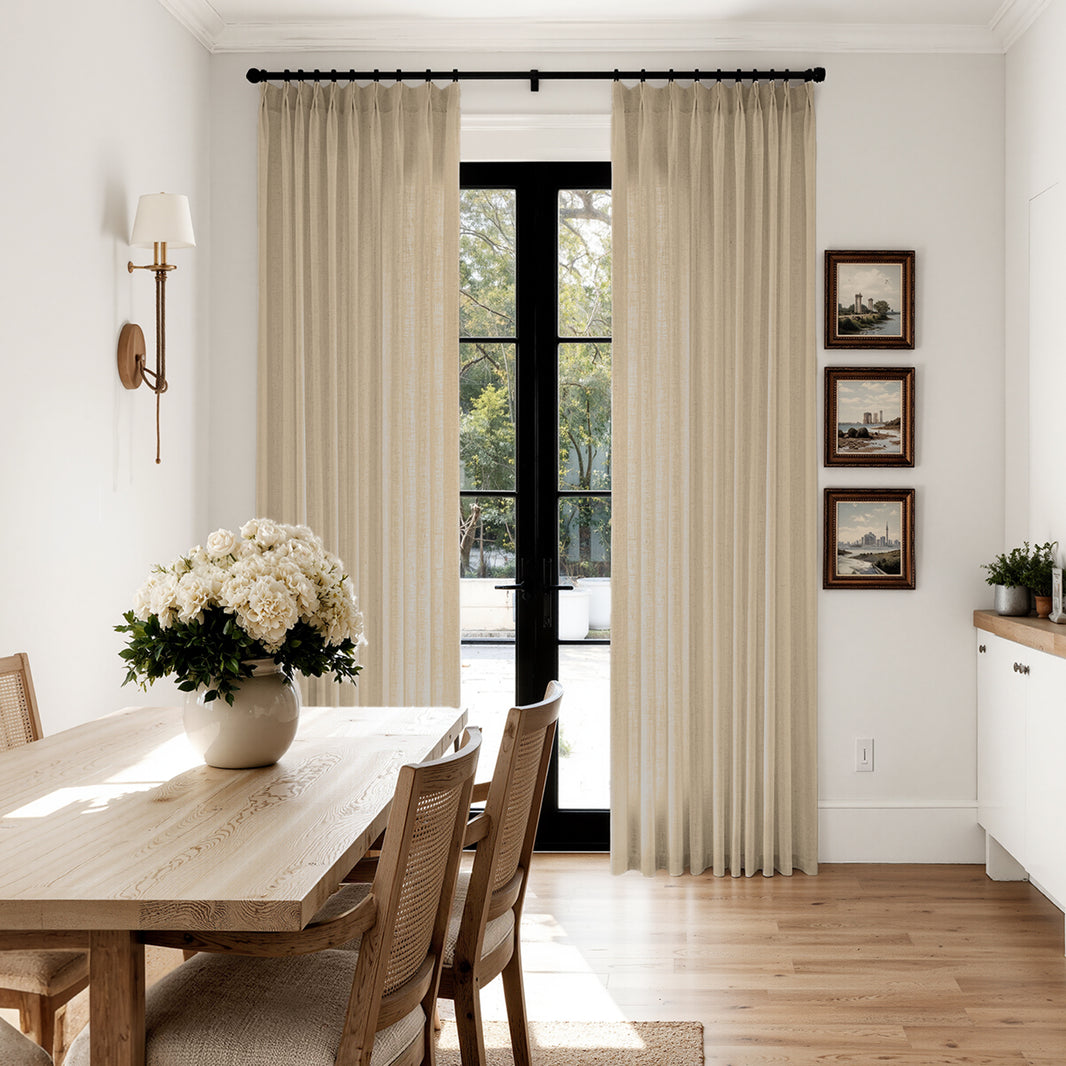 Emery Linen Blend Drape