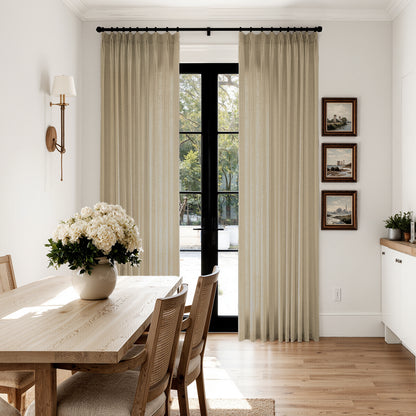 Emery Linen Blend Drape