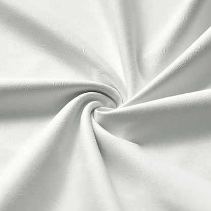 Joydeco Blackout Curtains Linen 100% Blackout Curtain for Bedroom, Rod Pocket & Back Tabs Window Drapes 2 Panels Set