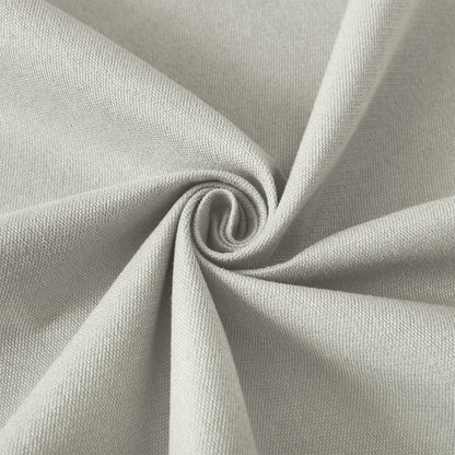 Joydeco Blackout Curtains Linen 100% Blackout Curtain for Bedroom, Rod Pocket & Back Tabs Window Drapes 2 Panels Set