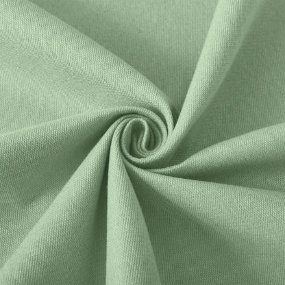 Joydeco Blackout Curtains Linen 100% Blackout Curtain for Bedroom, Rod Pocket & Back Tabs Window Drapes 2 Panels Set
