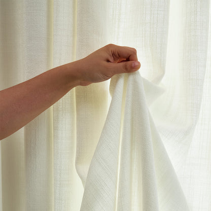 Summit Heavyweight Linen Look Curtain