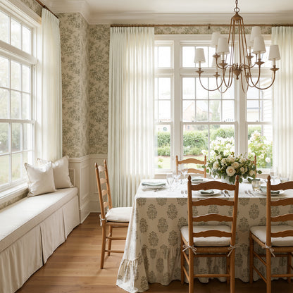 Emery Linen Light Filtering Curtain