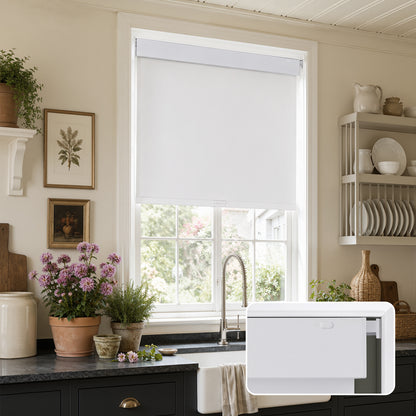 Sutton No-Drill Blackout Roller Shade