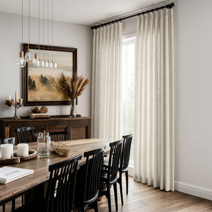 Callan Textured Linen Blend Curtain