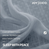Joydeco Custom Sheer Curtains
