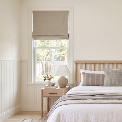 Langley Double-Sided Chenille Room Darkening Roman Shade