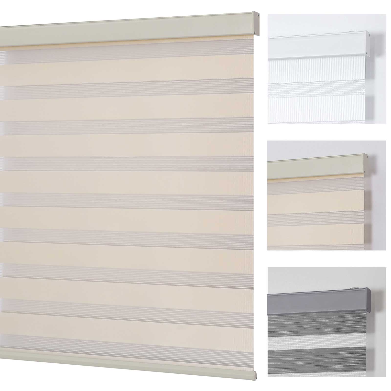 Free-Stop Zebra Blinds for Windows
