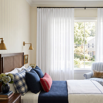 Grove Linen Blend Light Filtering Curtain