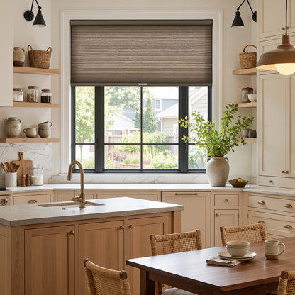 Nora No-Drill Light Filtering Cellular Shade