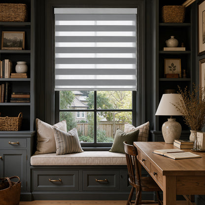 Parker Light Filtering Dual Layer Zebra Shade