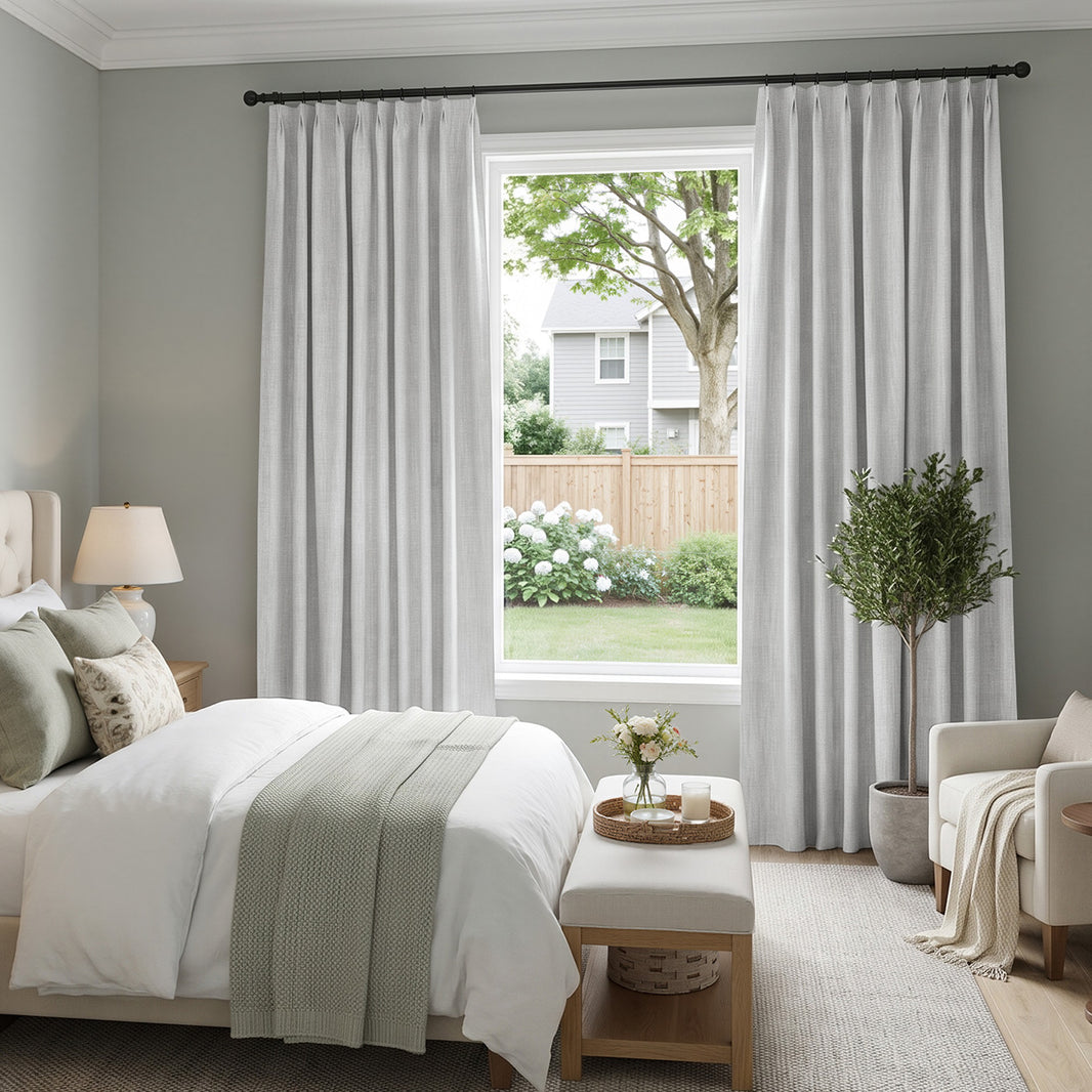 Dune Slub Linen Look Blackout Curtain