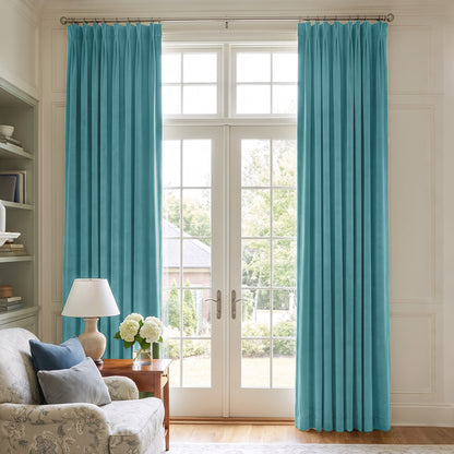 Plush Velvet Room Darkening Curtain