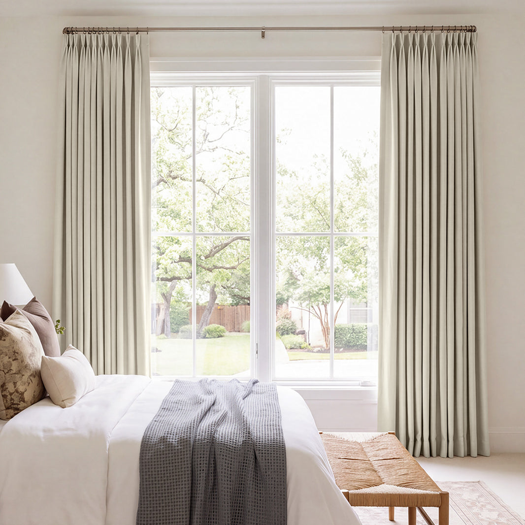 Nest Double-Sided Textured Blackout Curtain
