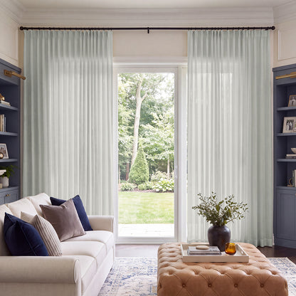 Summit Heavyweight Linen Look Curtain