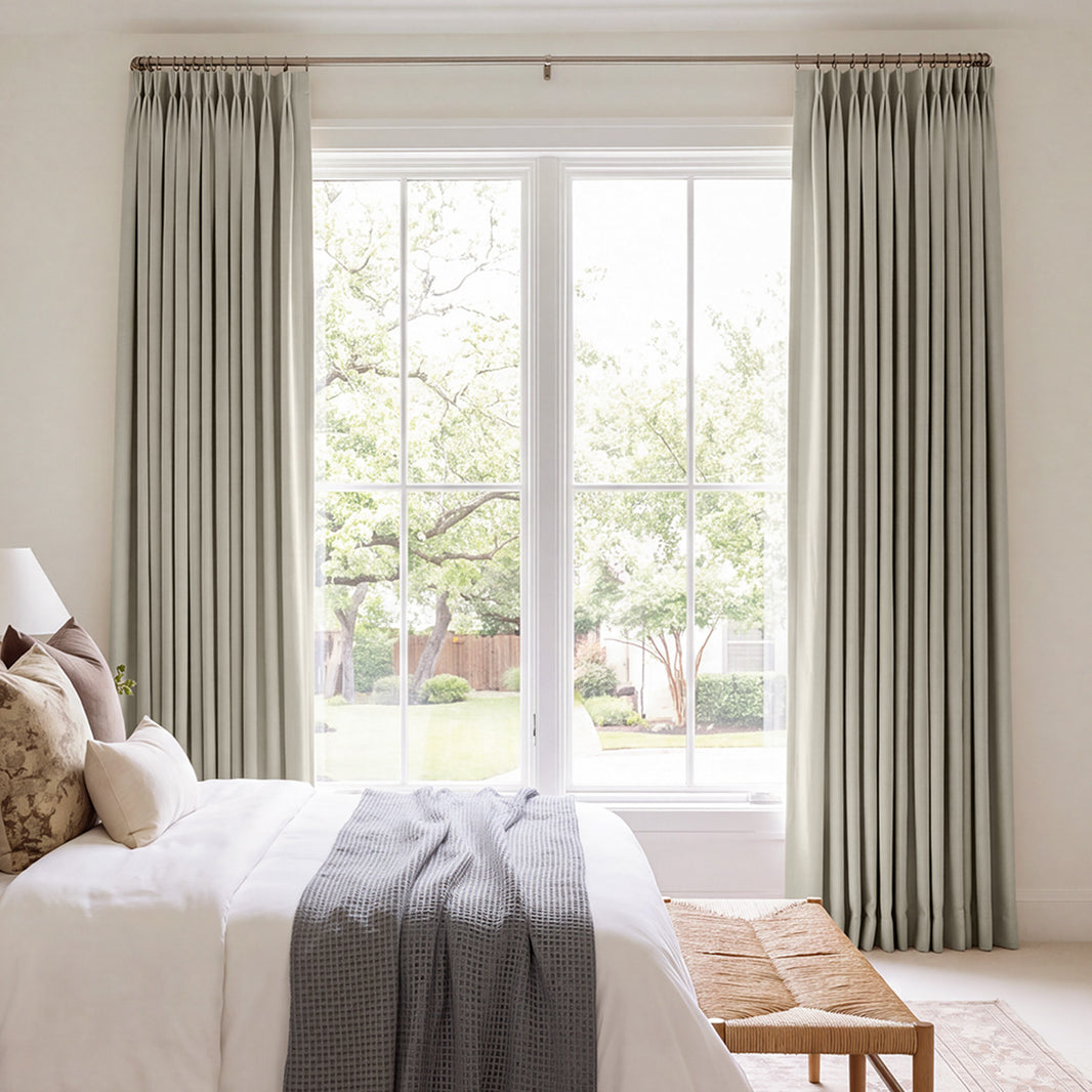 Nest Double-Sided Textured Blackout Curtain