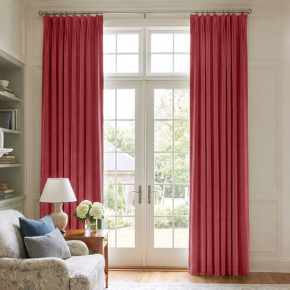 Plush Velvet Room Darkening Curtain