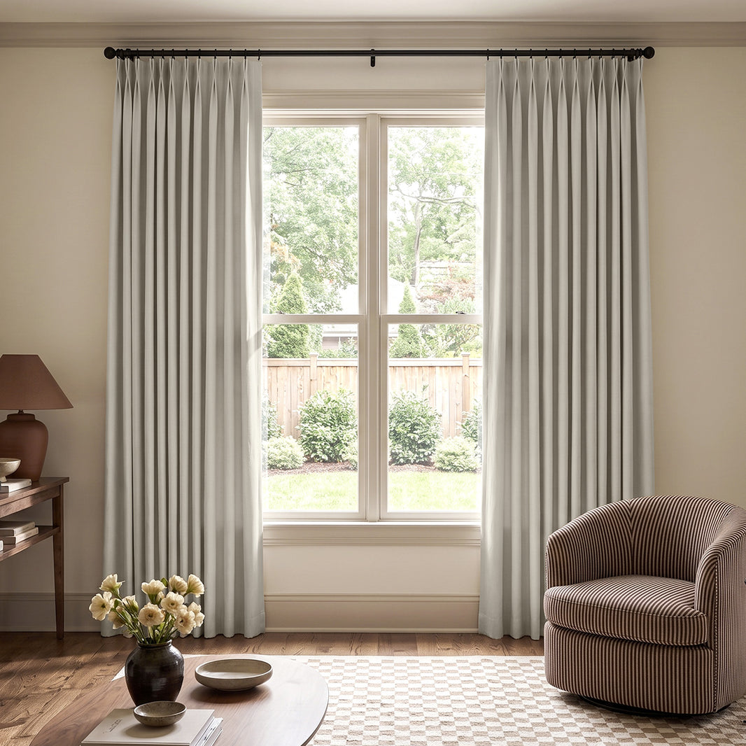 Blake Linen Look Blackout Curtain