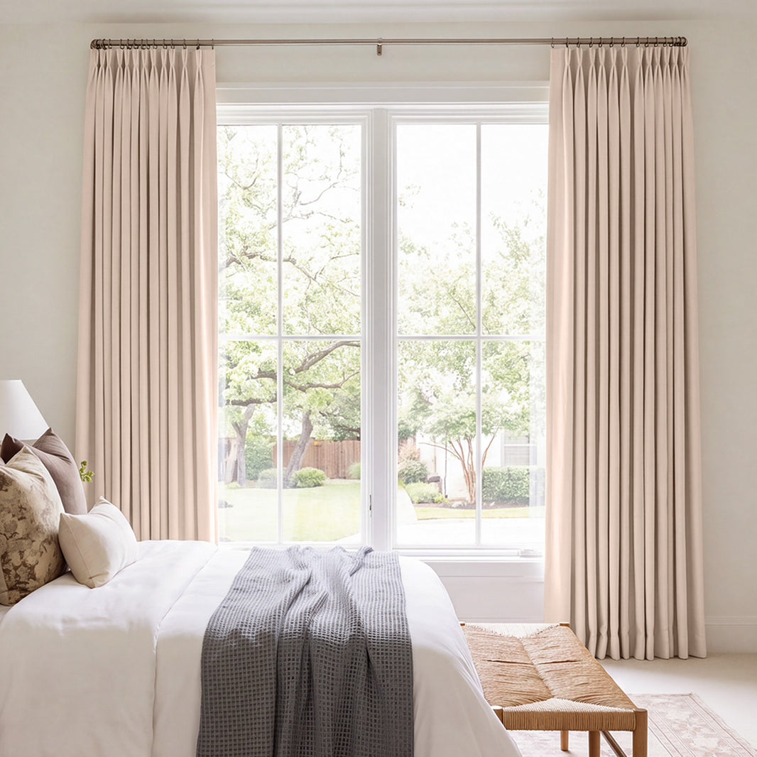 Nest Double-Sided Textured Blackout Curtain