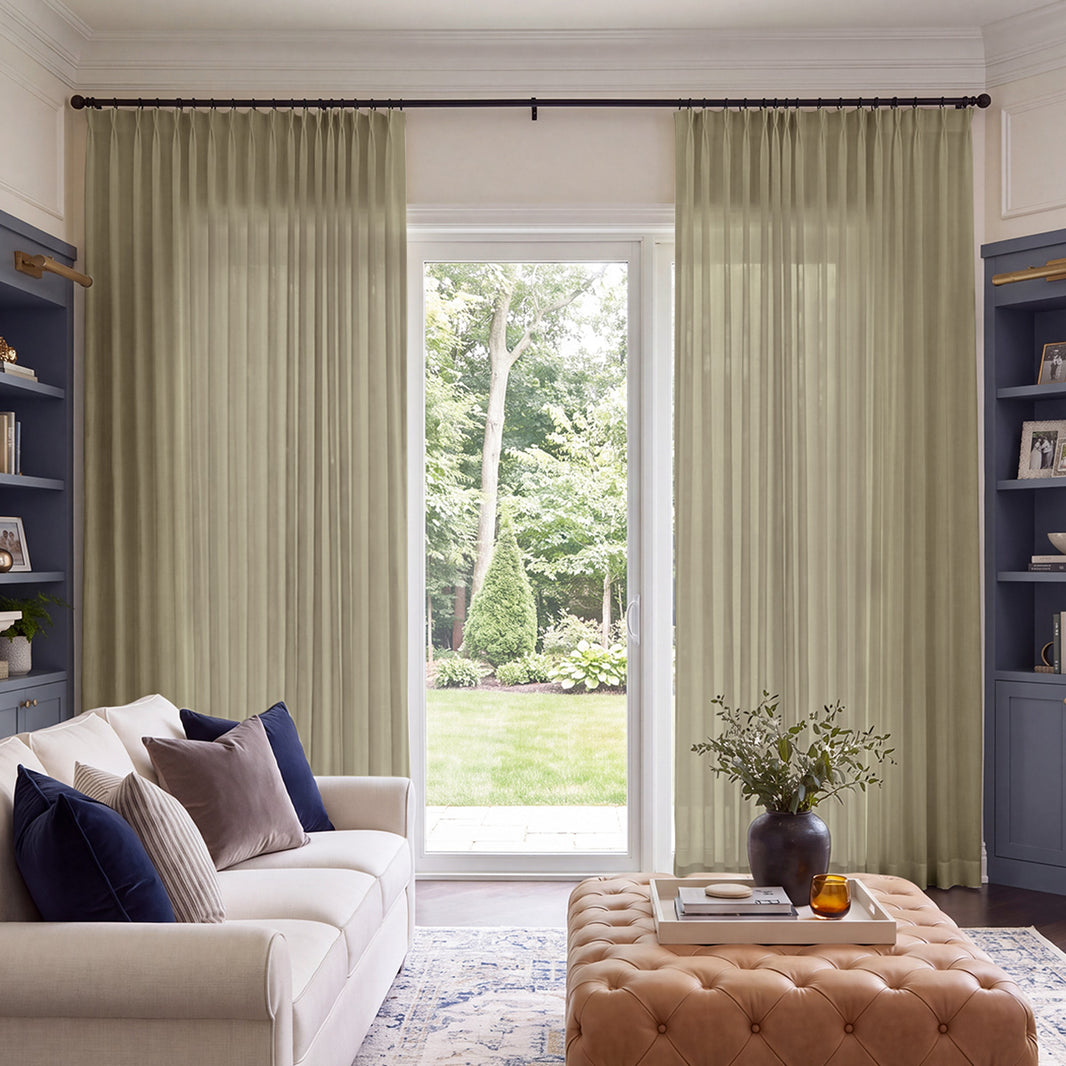 Summit Heavyweight Linen Look Curtain