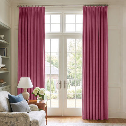 Plush Velvet Room Darkening Curtain